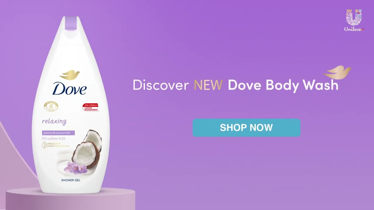 Dove Jasmine Petal and Coconut Milk Relaxing Shower Gel 500ml