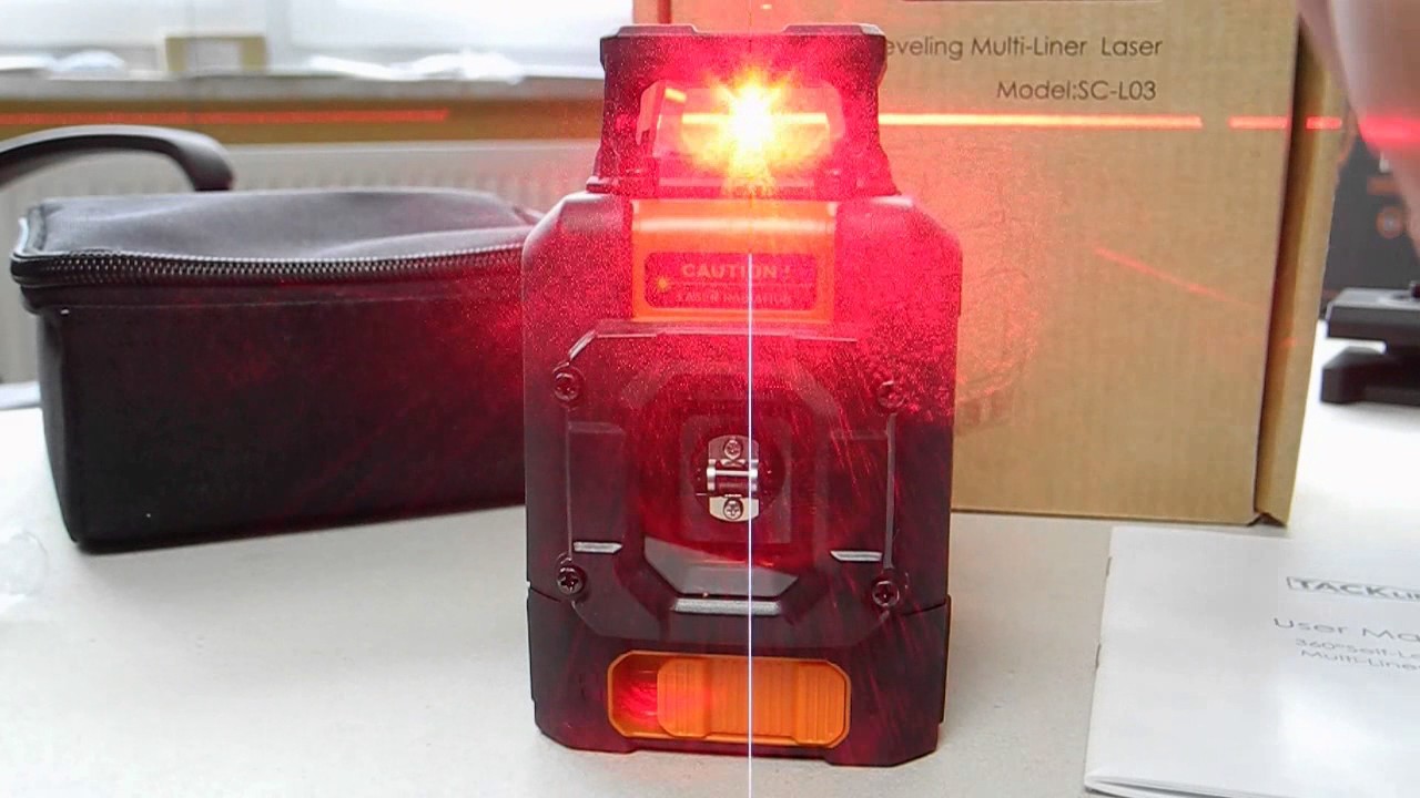 Tacklife SC L03 Klassischer Kreuzlinien-Laser