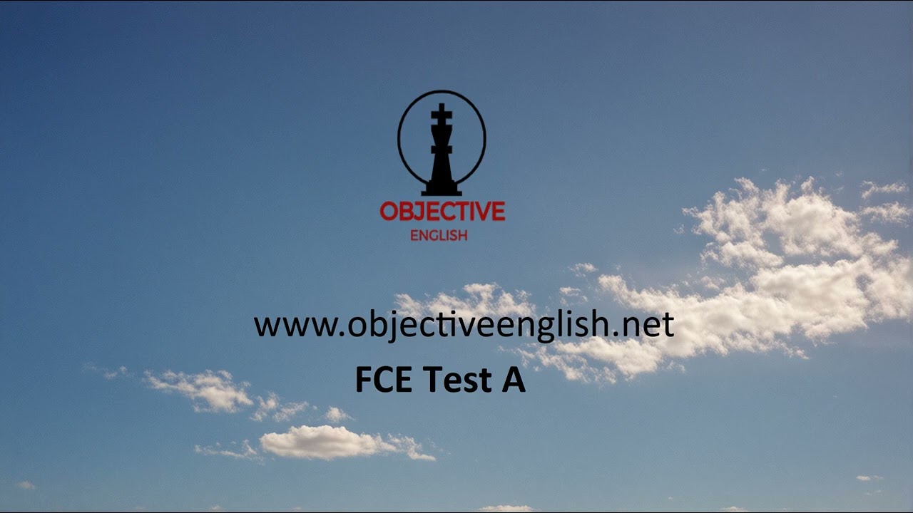 FCE First Certificate in English Listening Test A