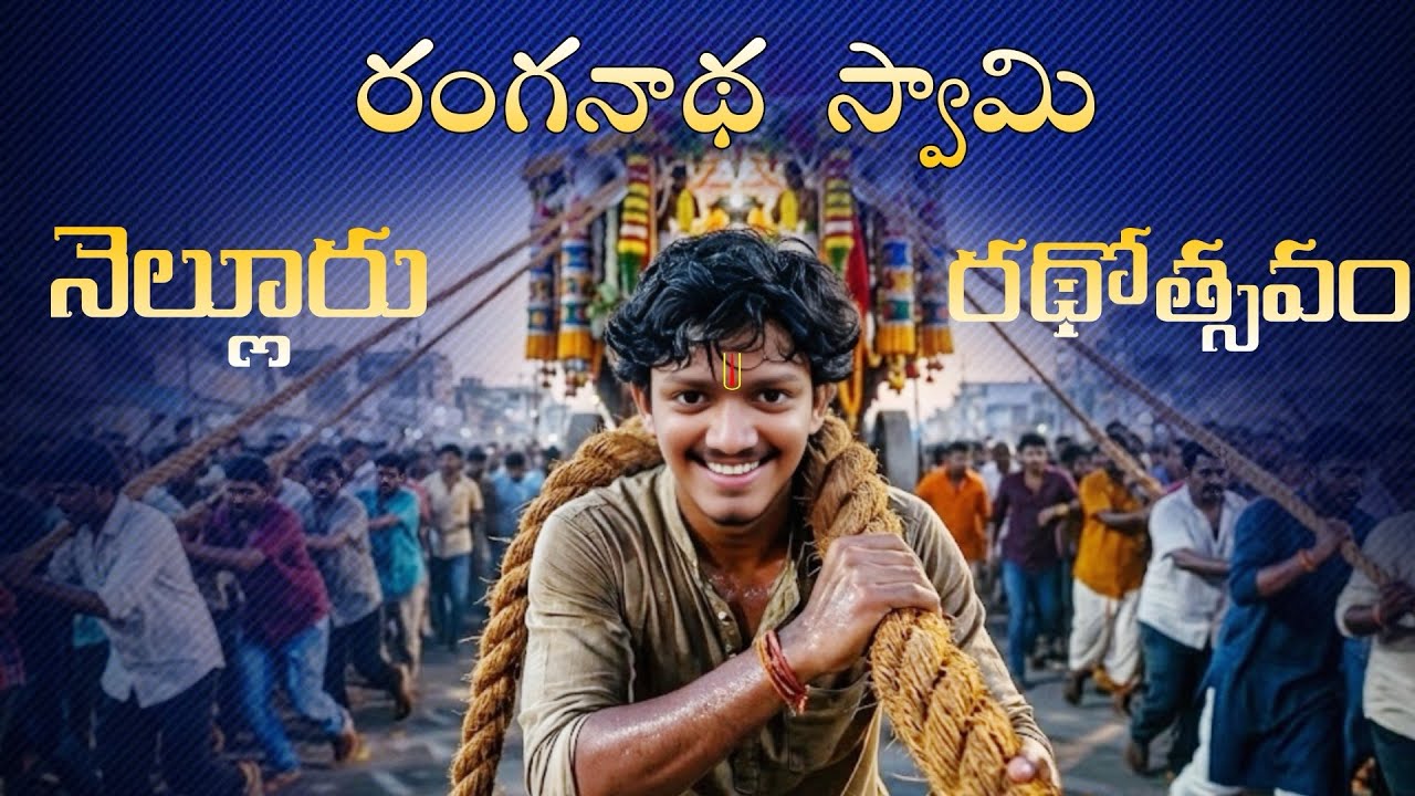 నెల్లూరు రంగనాథుని రథోత్సవం వైభవం | Sri Talpagiri Ranganatha Swamy Rathotsavam Nellore