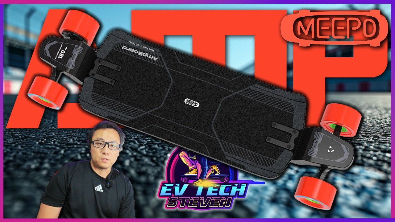 $299 Meepo AMP Electric Skateboard - SICK Framework - BUT LOW SPEED for Kids.