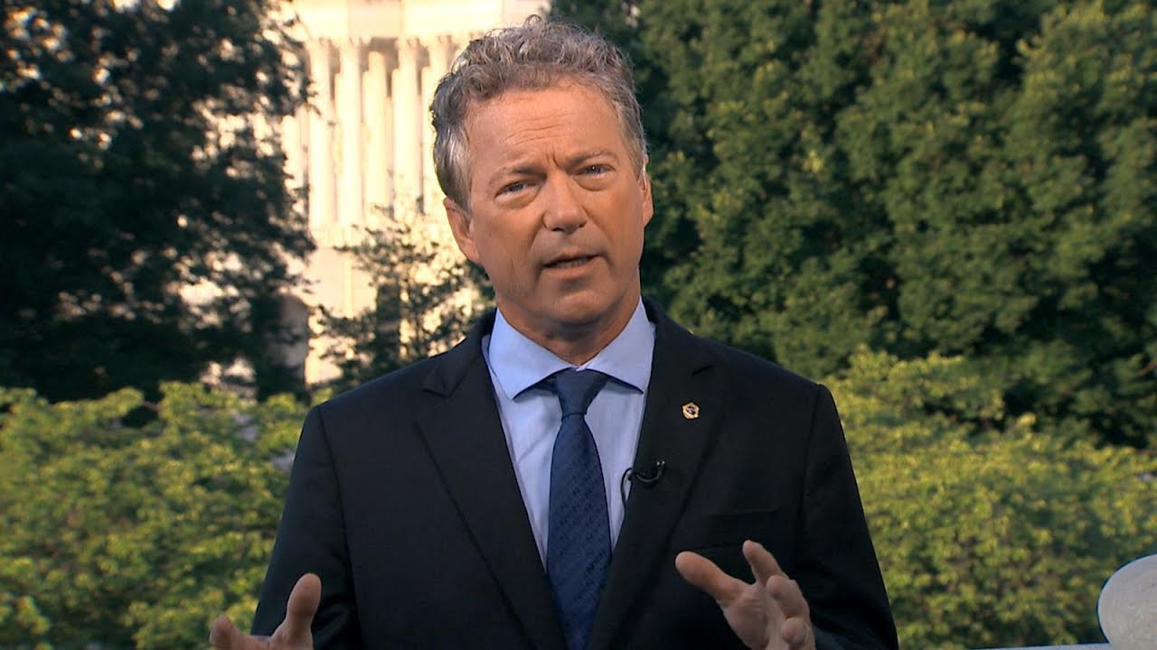 Sen. Rand Paul speaks out on health care bill defeat