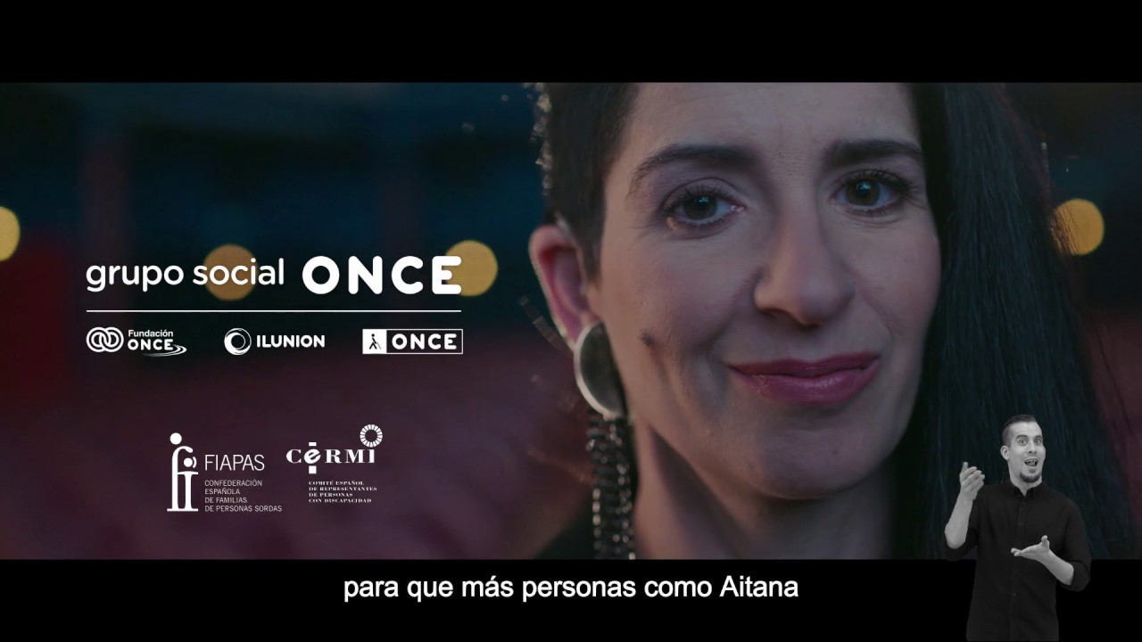 Campaña Institucional Fundación ONCE 2019 (discapacidad auditiva)