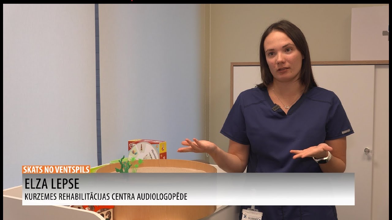 Kurzemes Televīzijas sižets &ndash; intervija ar audiologopēdi Elzu Lepsi