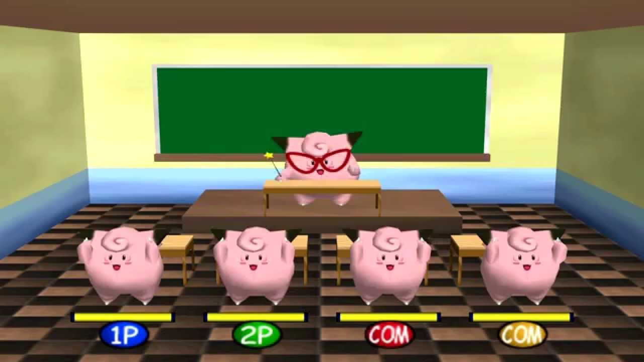 Pok&eacute;mon Stadium - Clefairy Says