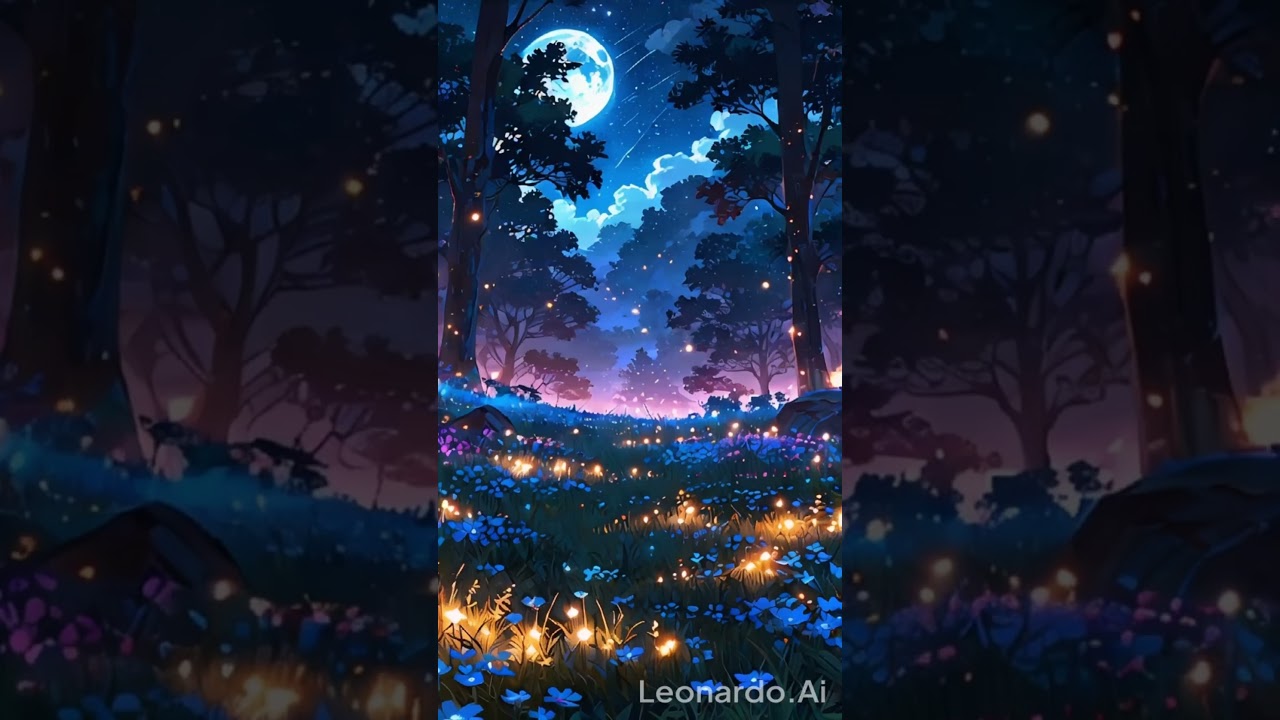 Fireflies in the night sky #fireflies #nightsky #aesthetic #beautiful