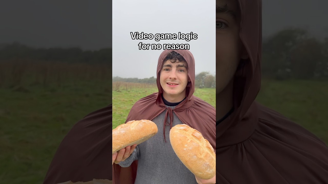 Логика видеоигр без причины 😂🔥 #комедия #видеоигры #skyrim #eldenring