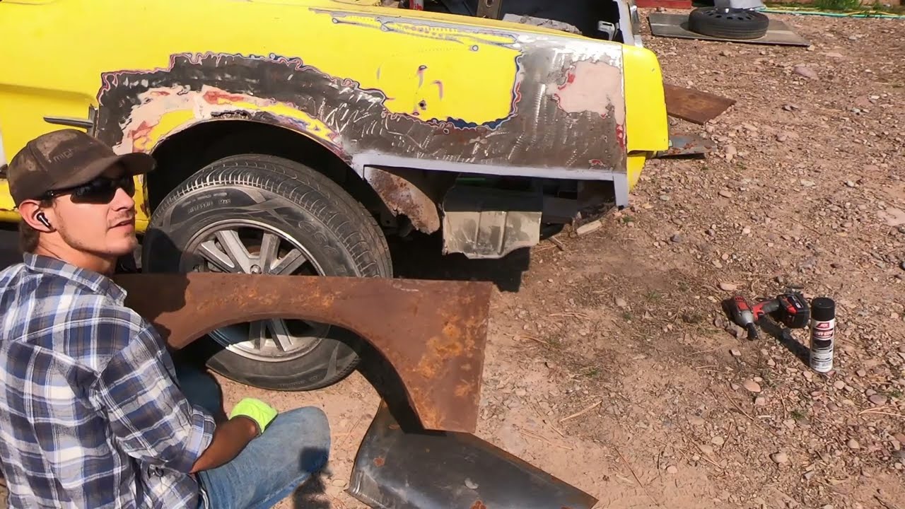 1966 Mustang Chassis Swap Episode 11: Rear Quarter Ridiculousness