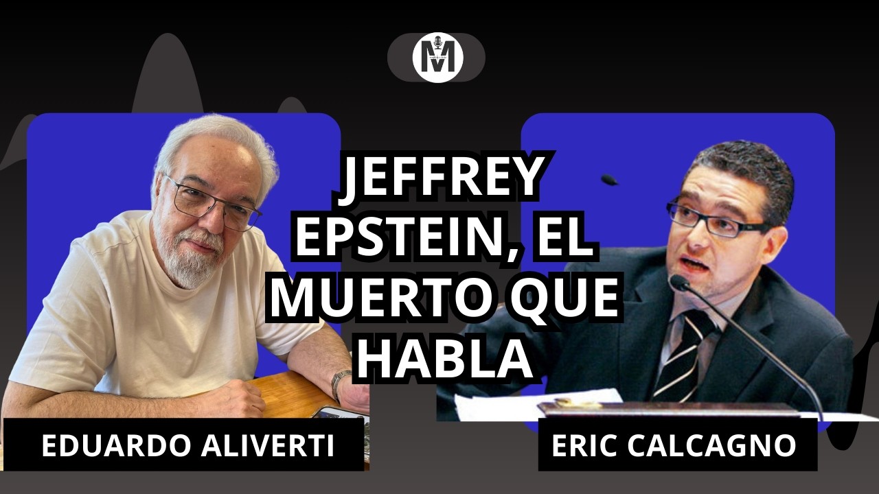 Eric Calcagno con Eduardo Aliverti