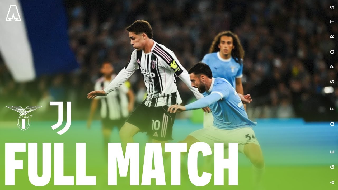 Serie A 2025/26: Lazio vs Juventus - FULL MATCH