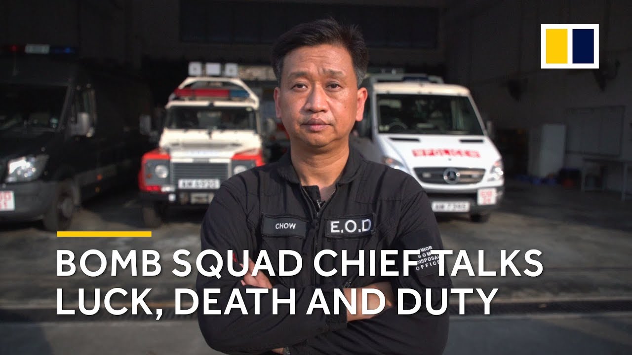 Meet Hong Kong bomb squad chief who protected the city from more than 300 explosives