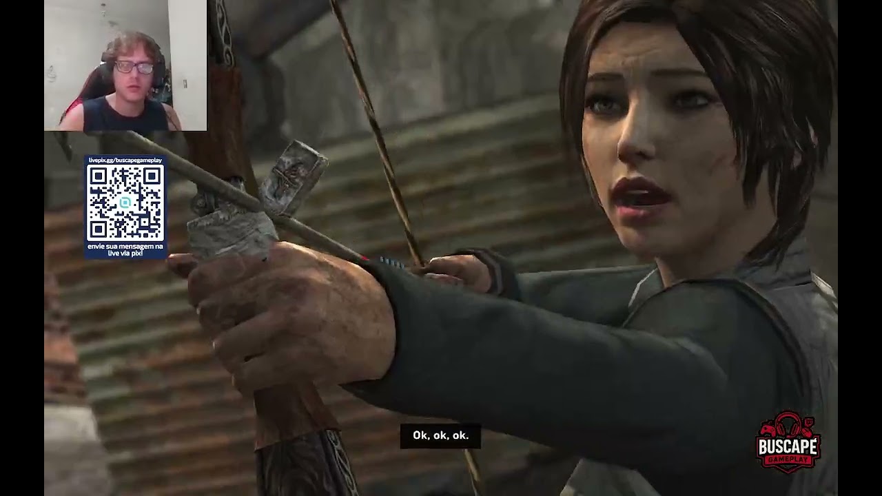 [TOMB RAIDER GAMEPLAY PT-BR +18] QUINTA LIVE LIVE ZERANDO O JOGO