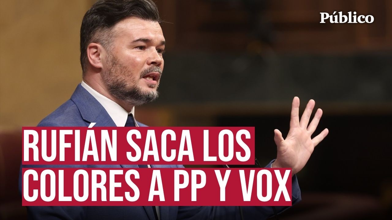 ❗EL tajante mensaje de RUFIÁN a la izquierda en el Congreso: 