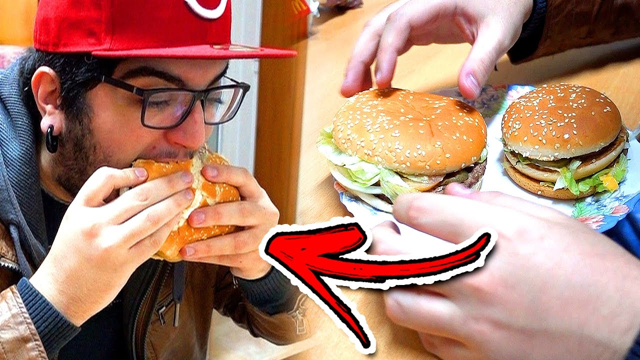 JUNTEI UM BIG MAC COM UM WHOPPER ( McDonald's & Burger King Secret Menu)