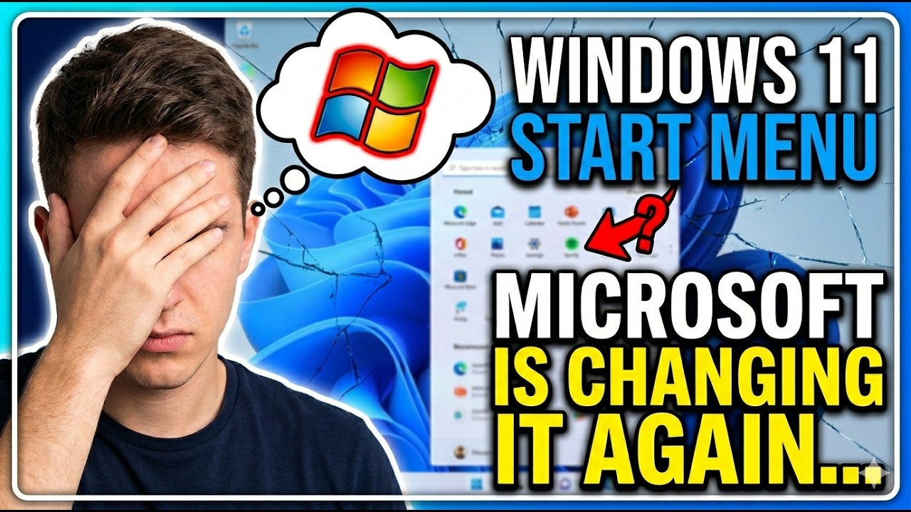 Microsoft is Changing The Windows 11 Start Menu Again...