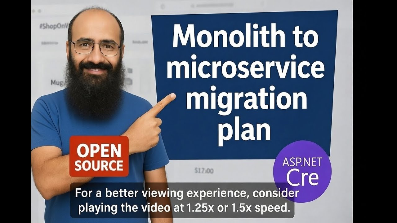 Monolith to microservice migration plan