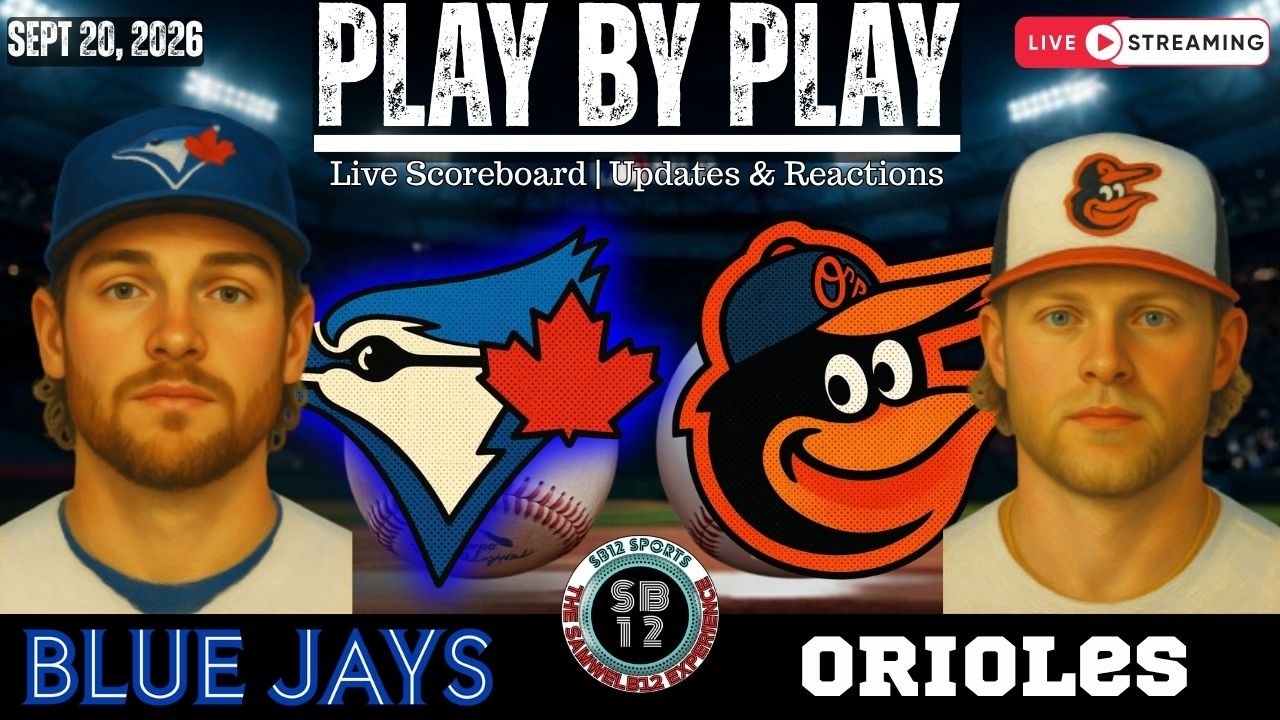 🧢 LIVE:  Toronto Blue Jays vs Baltimore Orioles MLB | Play by Play & Reactions!