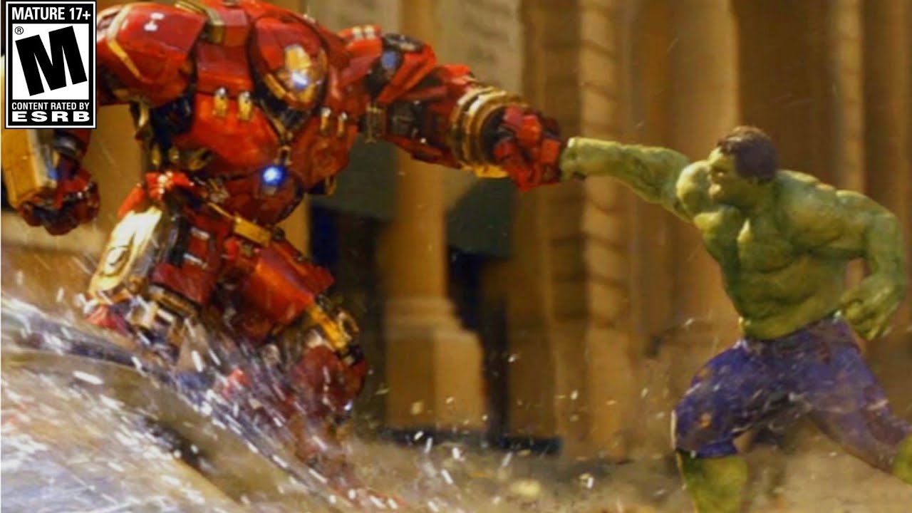 That Time The HULK BUSTER SUIT had to Stop THE HULK'S CRASH-OUT Throughout the City.