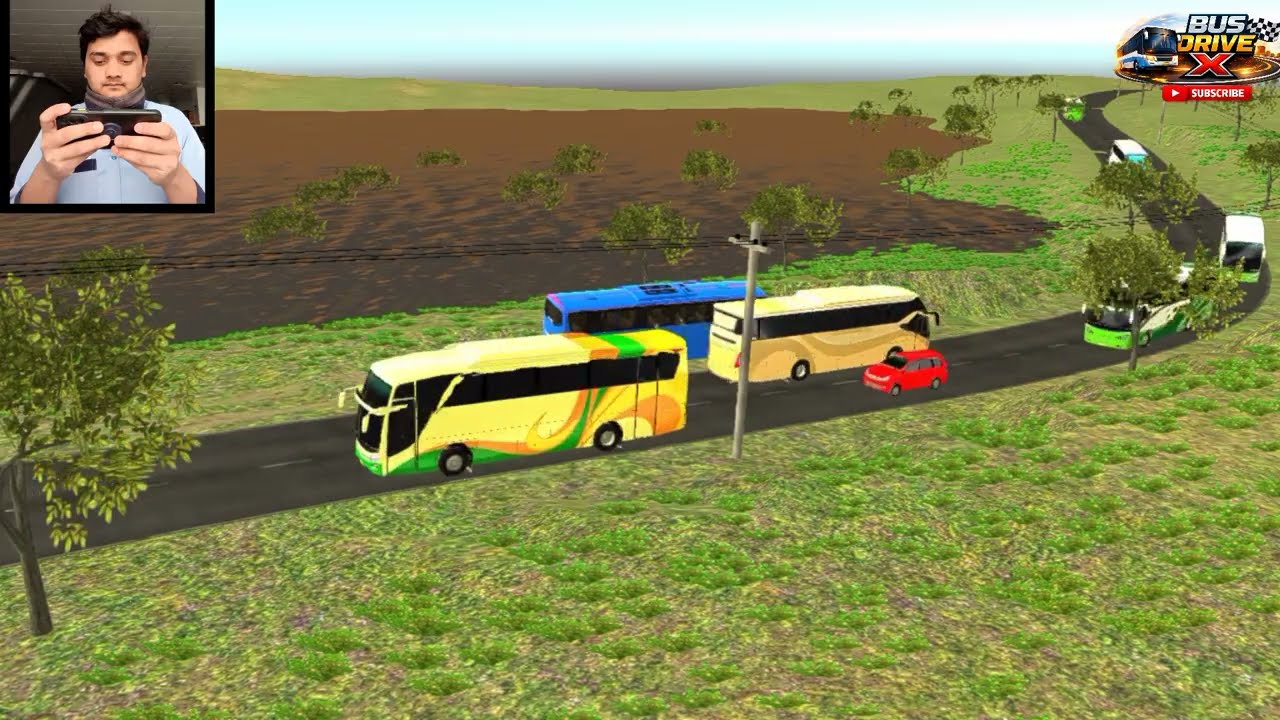 🇮🇳Bus simulator indonesia l🚌 new bus simulator indonesia ll euro coace Part-7