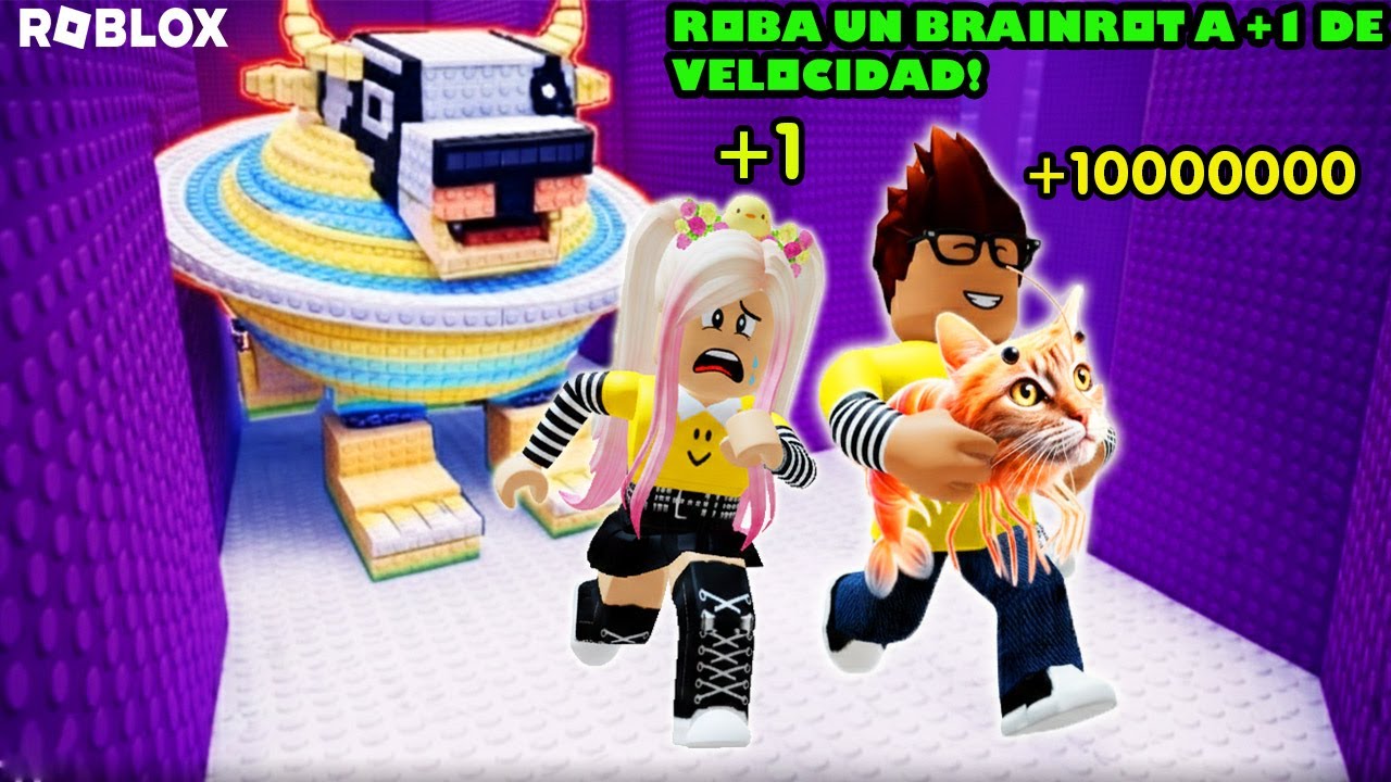 Roba Un Brainrot A +1 De Velocidad Super Pachorras! JAJA!😵😀