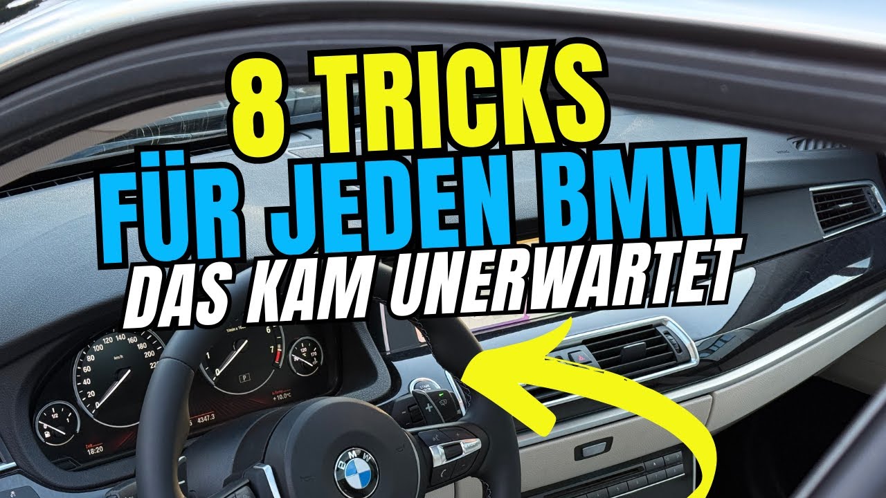 8 Tricks die BMW Fahrer wissen müssen