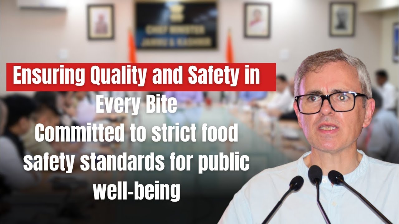 Chief Minister Orders Stricter Food Safety Inspections to Ensure Quality Standards