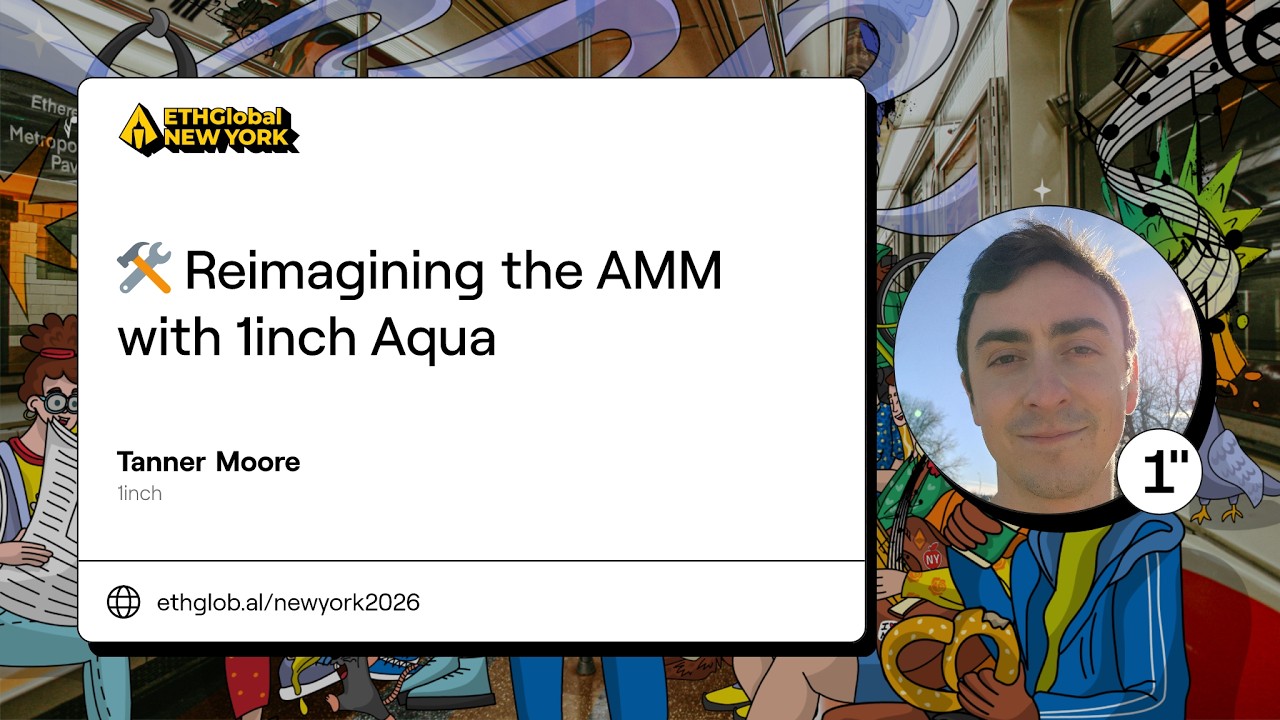 Переосмысление AMM с помощью 1inch Aqua | Таннер Мур