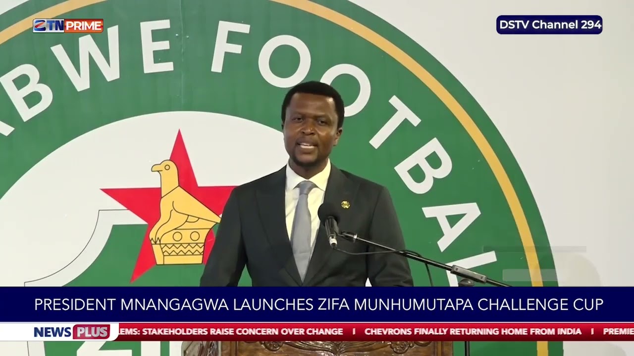 President Mnangagwa launches ZIFA Munhumutapa Challenge Cup