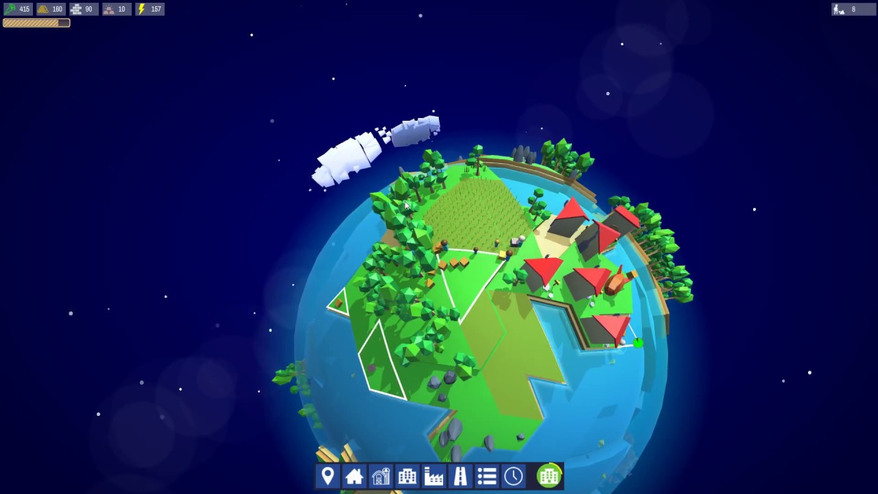 Poly Universe: The First 25 Minutes