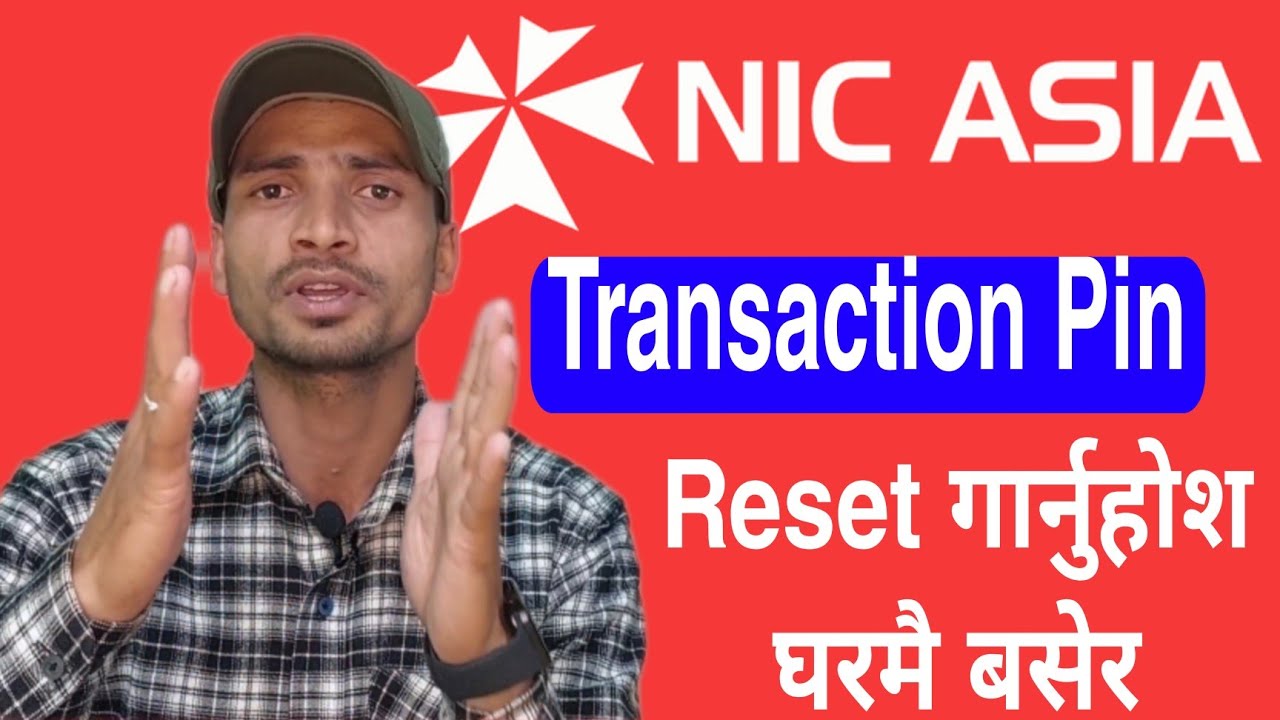 HOW TO RESET TRANSACTION PIN AND PASSWORD OF NIC ASIA MOBANK Techno Atm