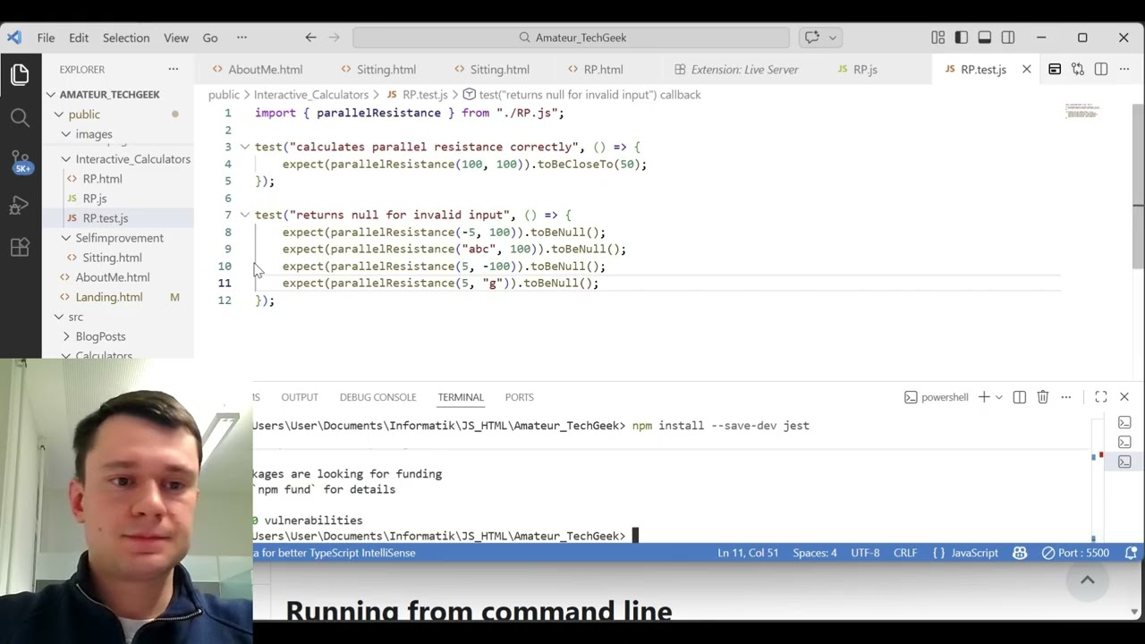 WEBMONEY: Testing with JEST pt. 2