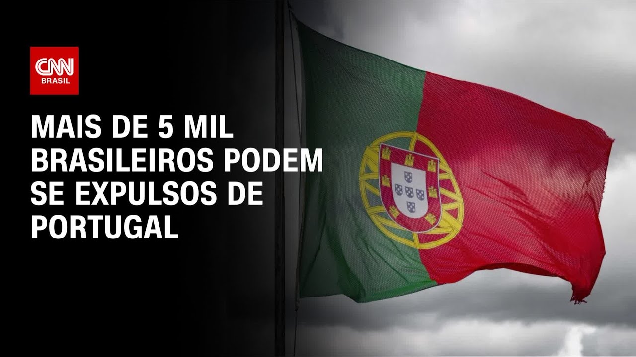 Mais de 5 mil brasileiros poderão ser expulsos de Portugal, diz ministro | CNN NOVO DIA
