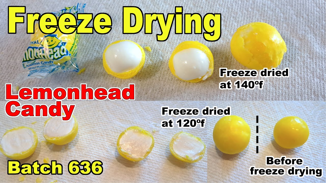Партия 636 конфет Lemonhead