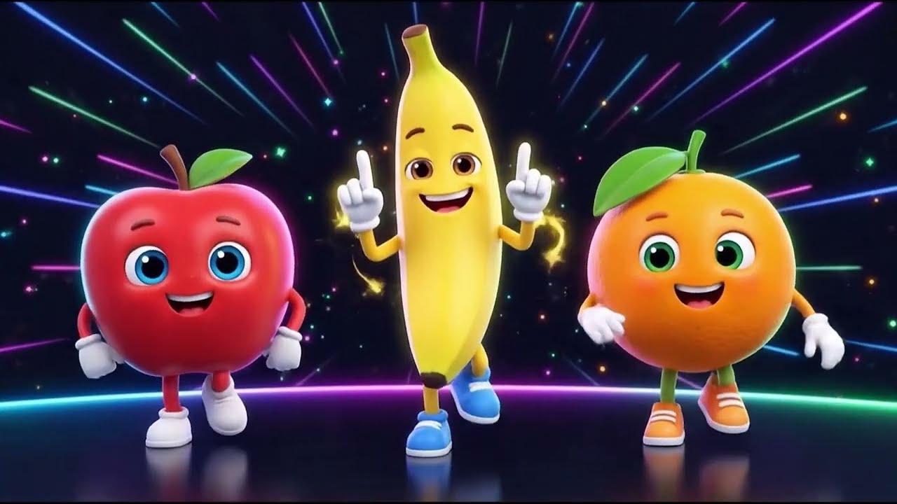 Dance with Fruits and Veggies 🍎🥕 | Fun Kids Dance Song