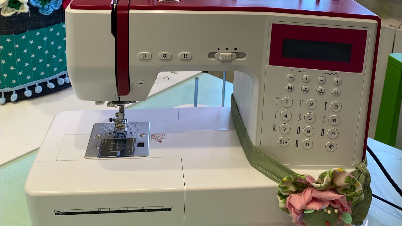Come cucire con la macchina elettrica .Prima parte.