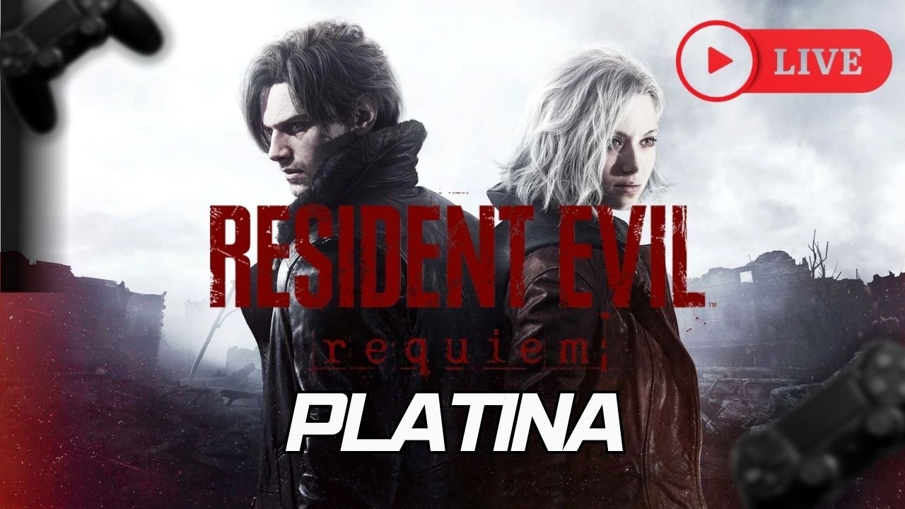 🎮 AO VIVO: Resident Evil 9 REQUIEM — troféu SPEEDRUN + SEM CURAR + SEM COLETOR!  🧟🔥