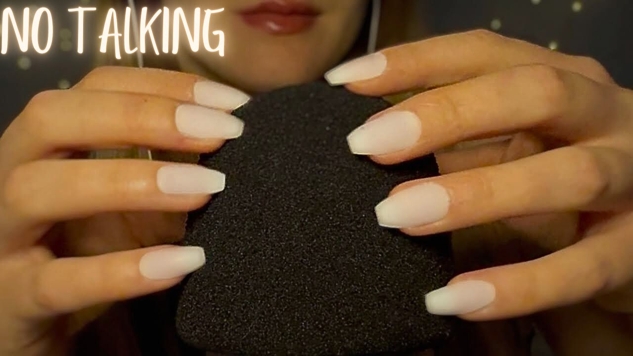 MIC SCRATCHING FOAM COVER [ASMR] No Talking for Study, Sleep, Tingles, Pomodoro