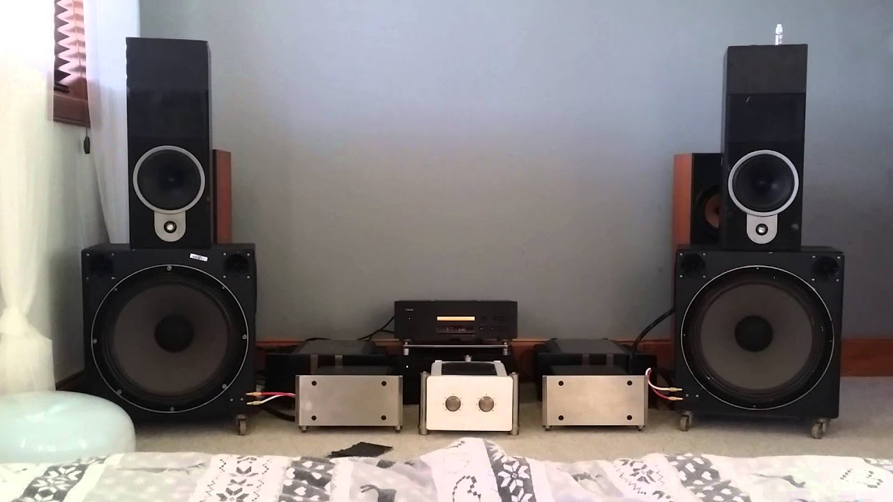 Tannoy gold 15+2×classe kam 600 mono+teac vrds 25