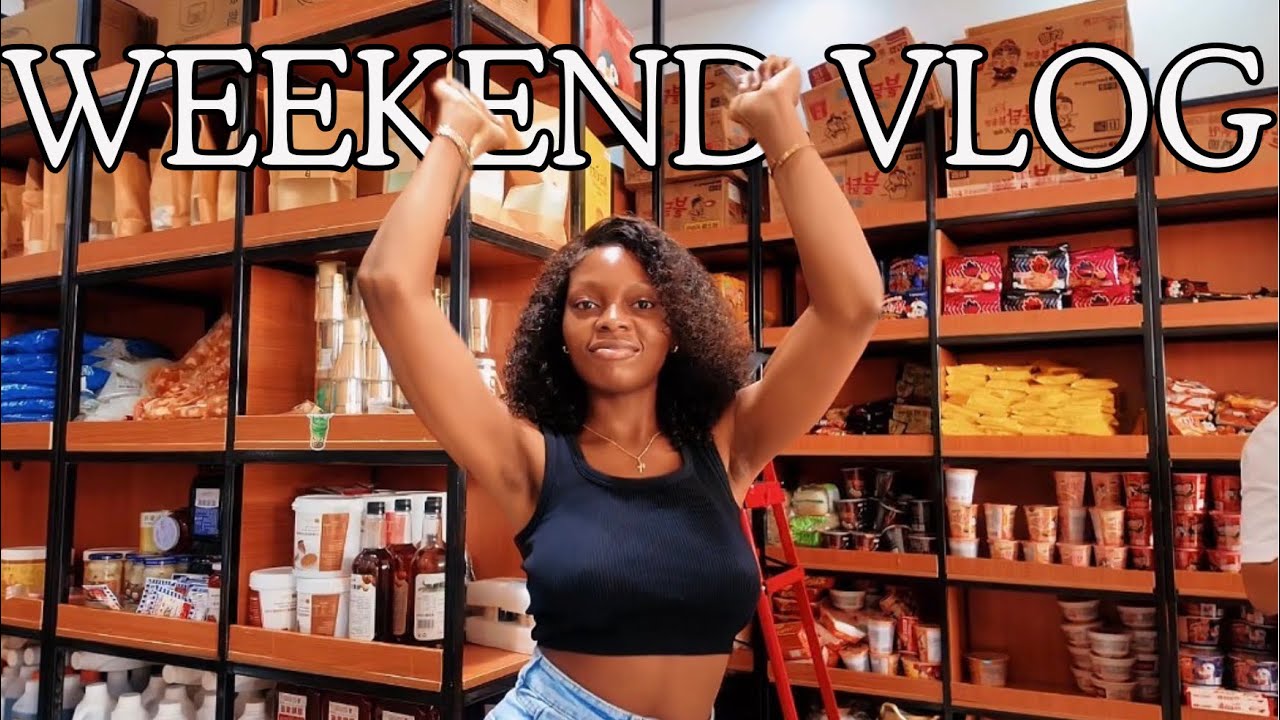 Weekend Vlog: Trying Korean food, Singles fellowship, pastries store and just having fun 