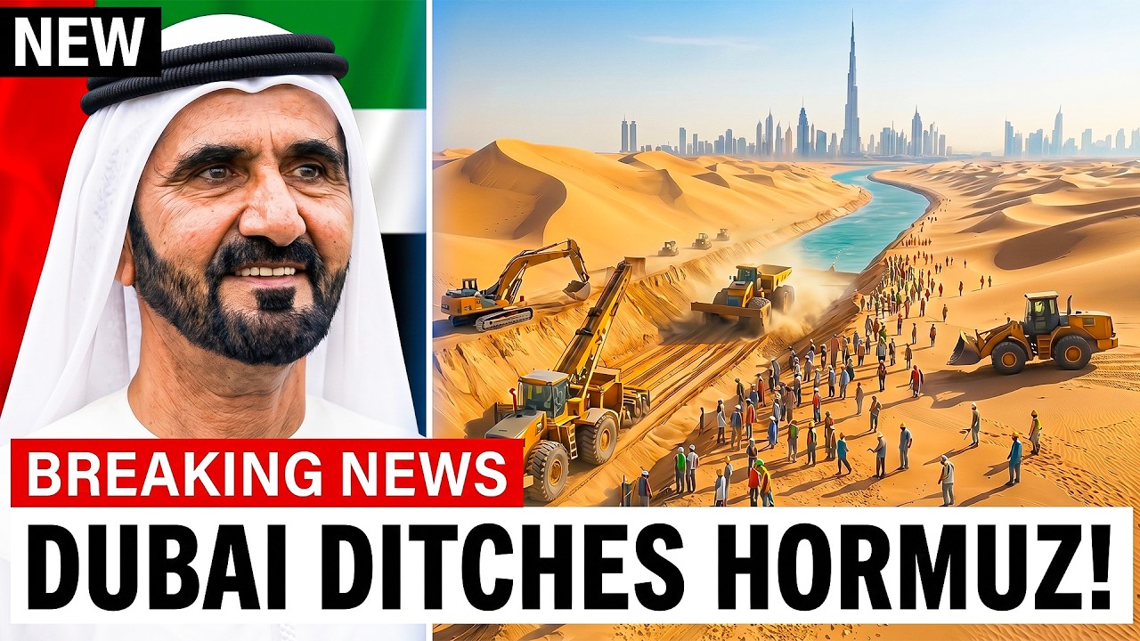 Dubai Is Cutting Through Its Desert to Avoid the Strait of Hormuz