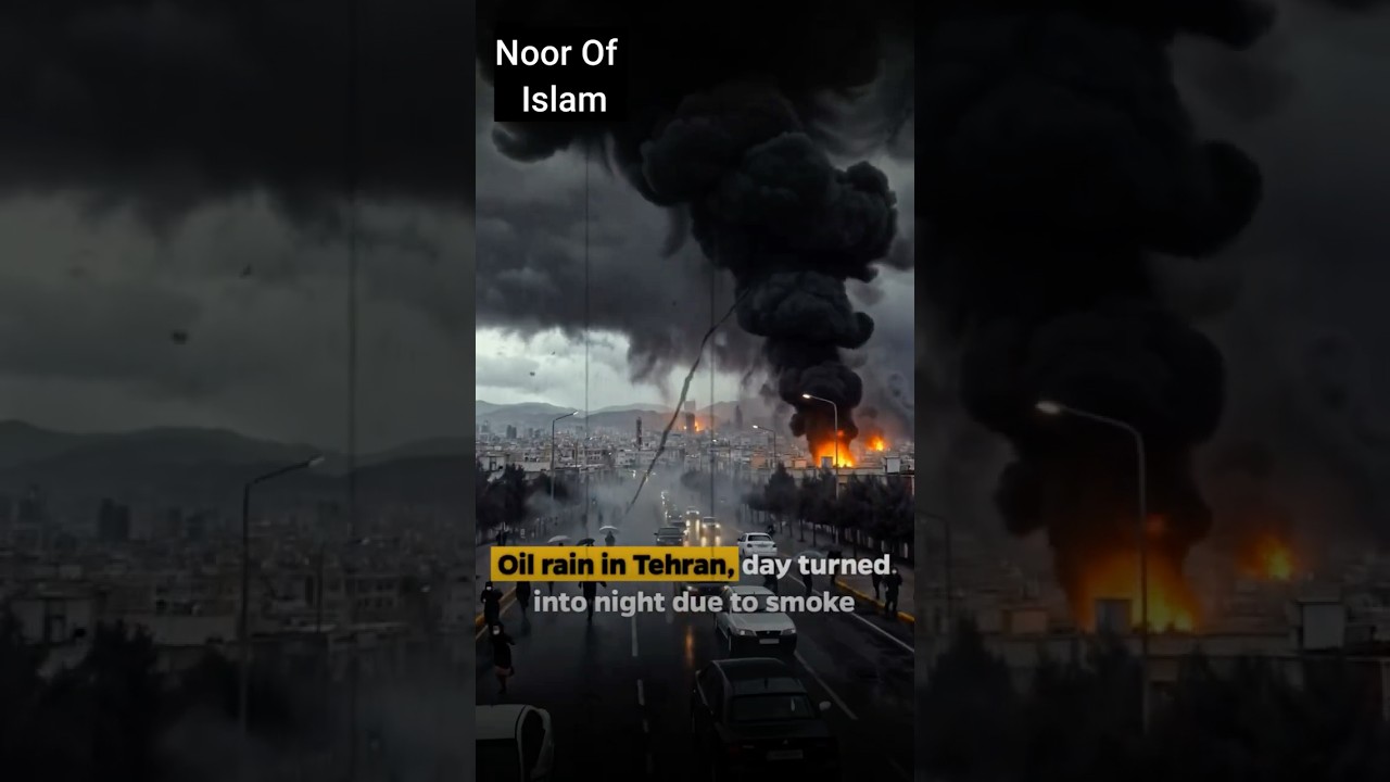Tehran Oil Refinery Attack &ndash; Aasman Mein Aag Aur Zehreela Dhuan #OilRefinery