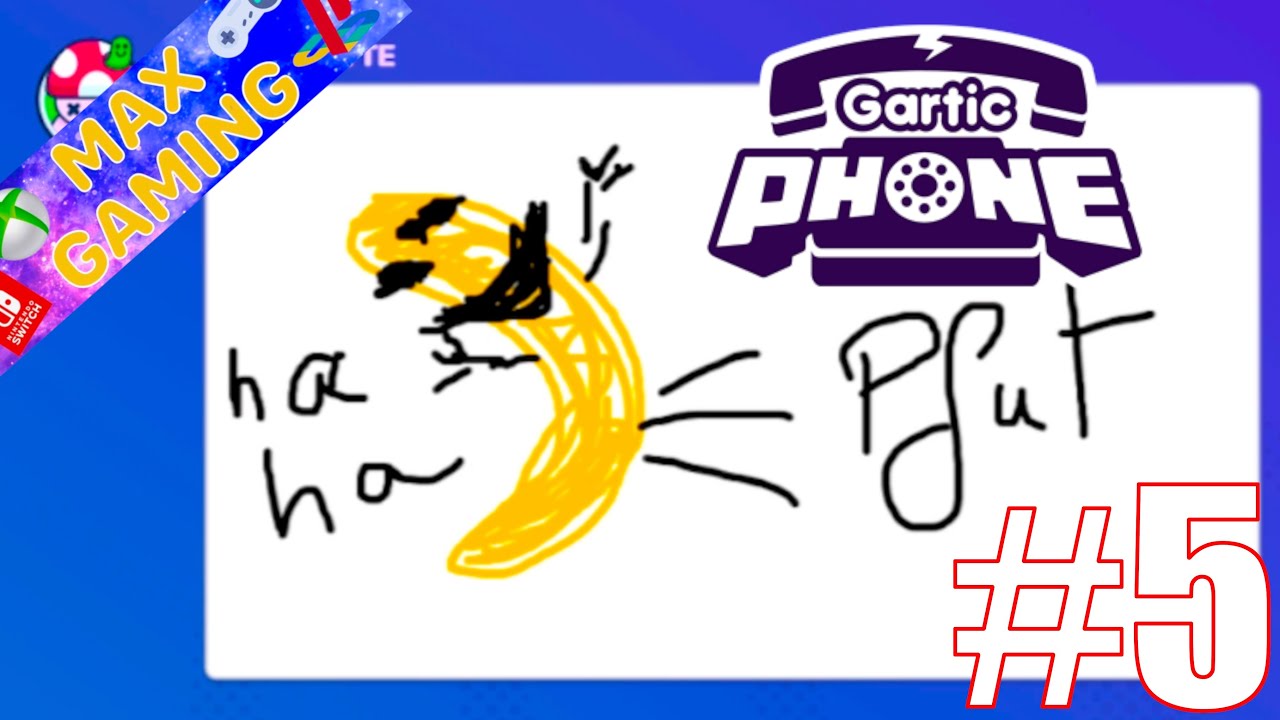 NOUVELLES RÈGLES ET DESSINS TRÈS CHELOUS ! Gartic Phone Gameplay #5 - Max Gaming