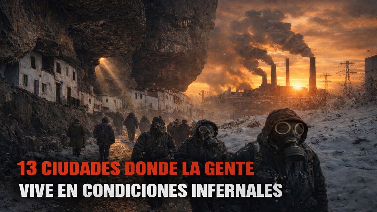 ¡EL INFIERNO EN LA TIERRA EXISTE! 13 ciudades donde la gente vive en condiciones INHUMANAS