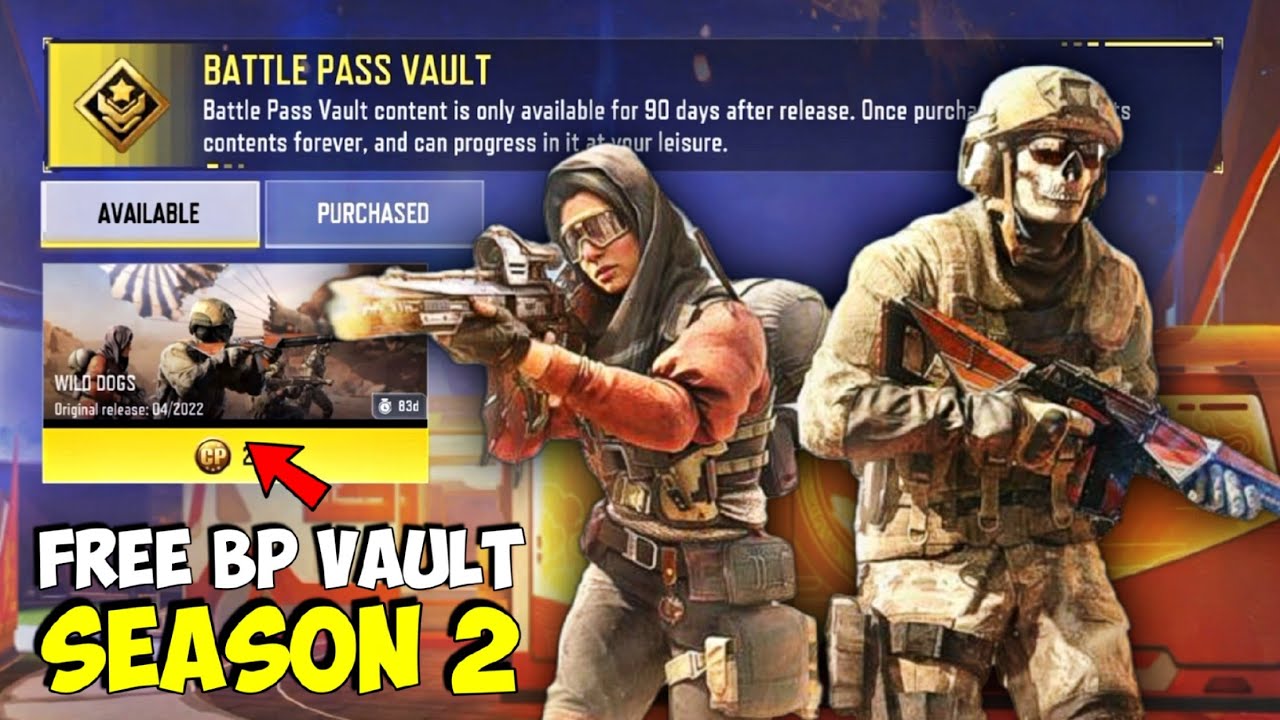 Buying Wild Dogs Battle Pass | Free BP Vault Season 2 + Free Legendary M4 Gunsmith