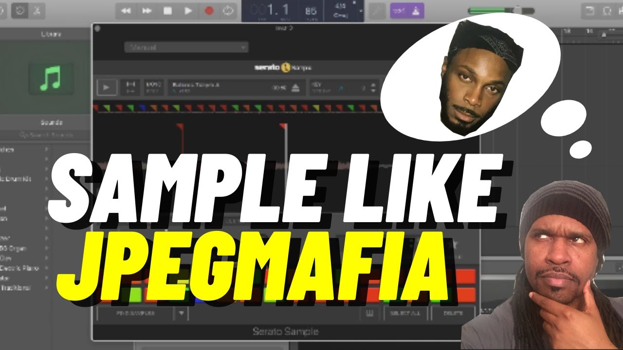 Узнайте, как делать сэмплы, как в JPEGMAFIA | Легендарные методы сэмплирования, эпизод 10