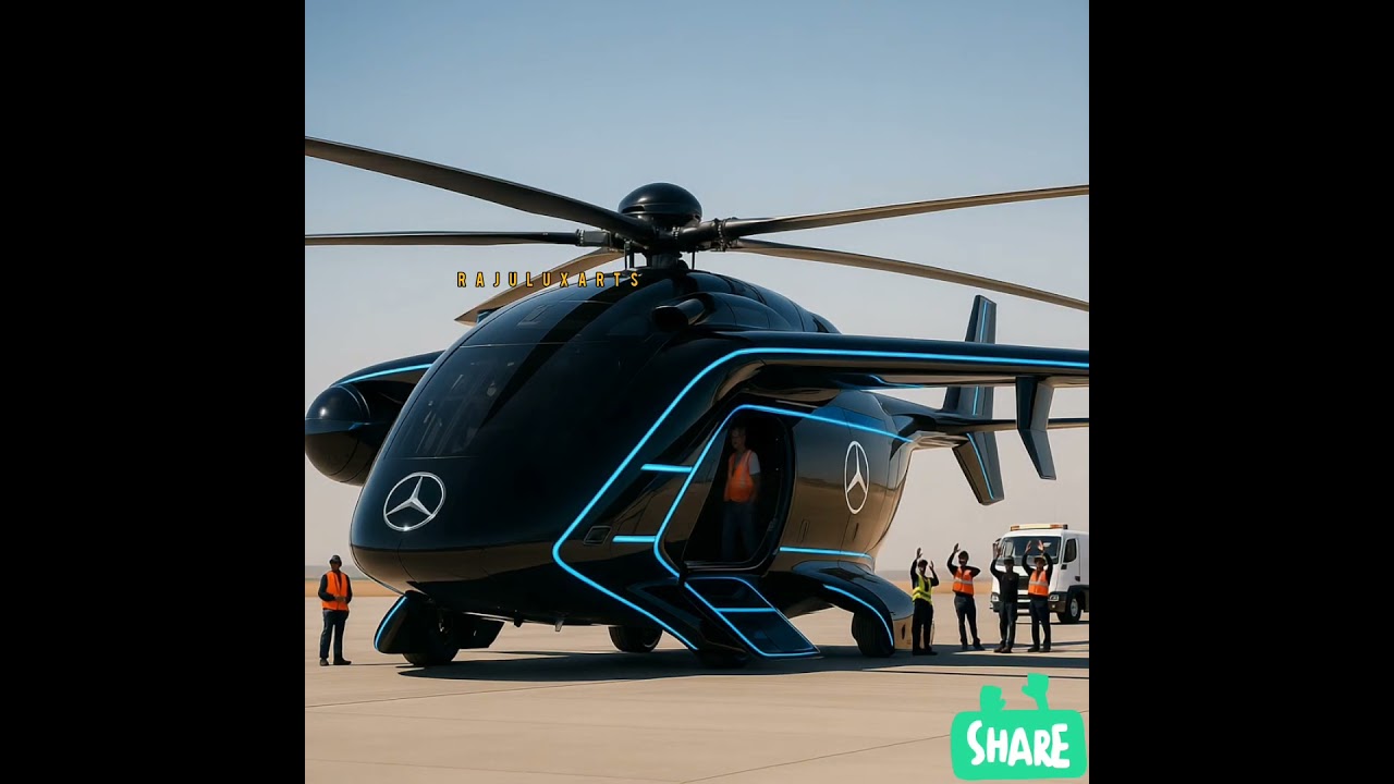 🚁 Futuristic Mercedes-Benz Luxury Helicopter &ndash; Next Level of Air Travel! ✈️