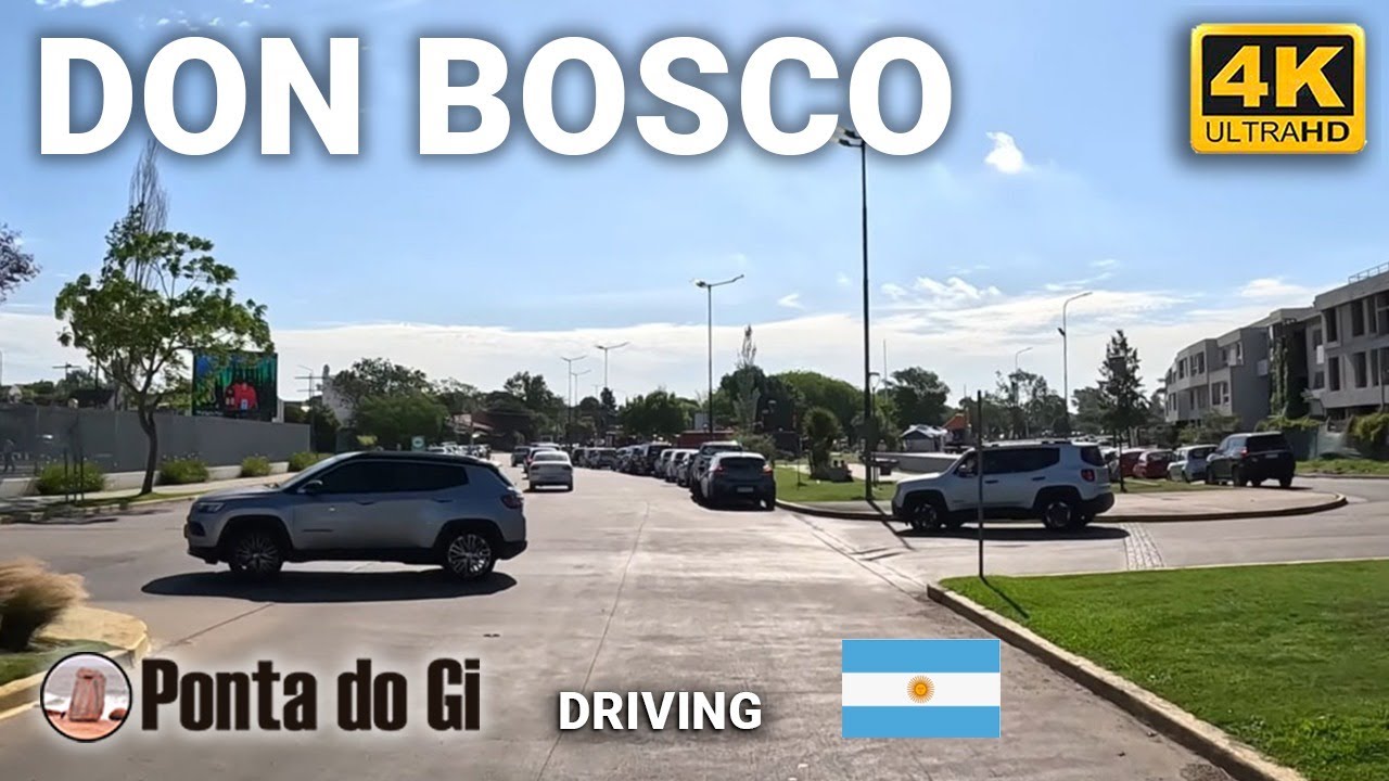 CIUDAD DE DON BOSCO en el PARTIDO de QUILMES #DRIVING TOUR virtual 4K uhd BUENOS AIRES - ARGENTINA