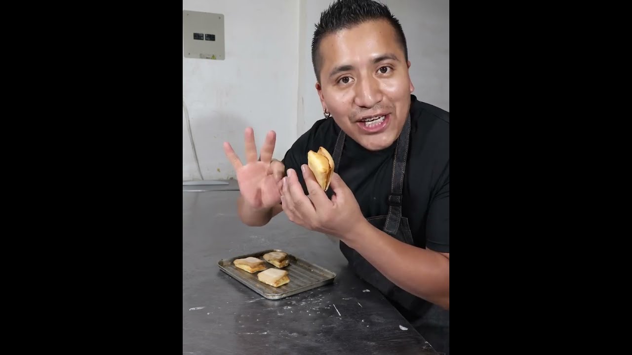 Maza de hojaldre con dos tazas de harina