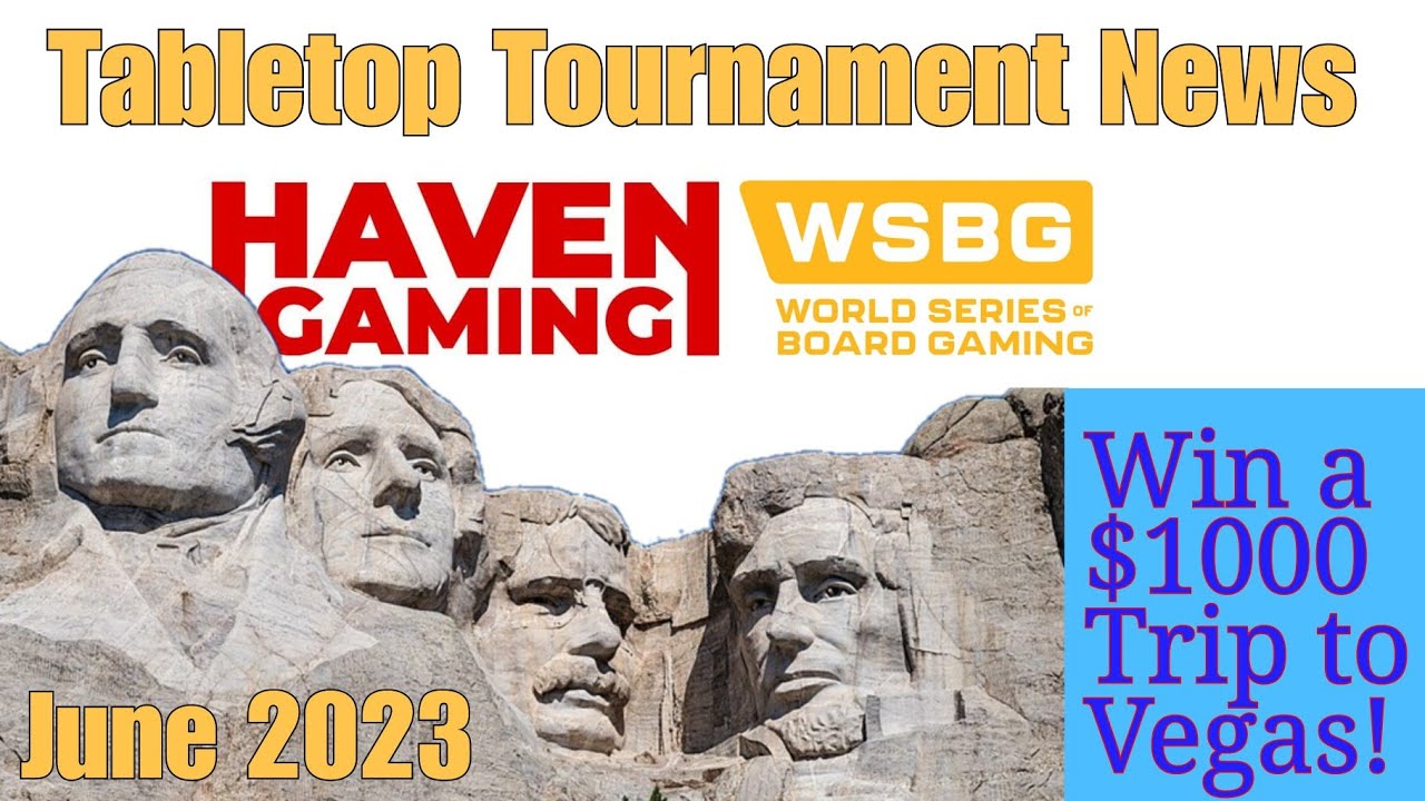 Board Gaming Competition in Parker, South Dakota | Tabletop Tournament News June 2023.