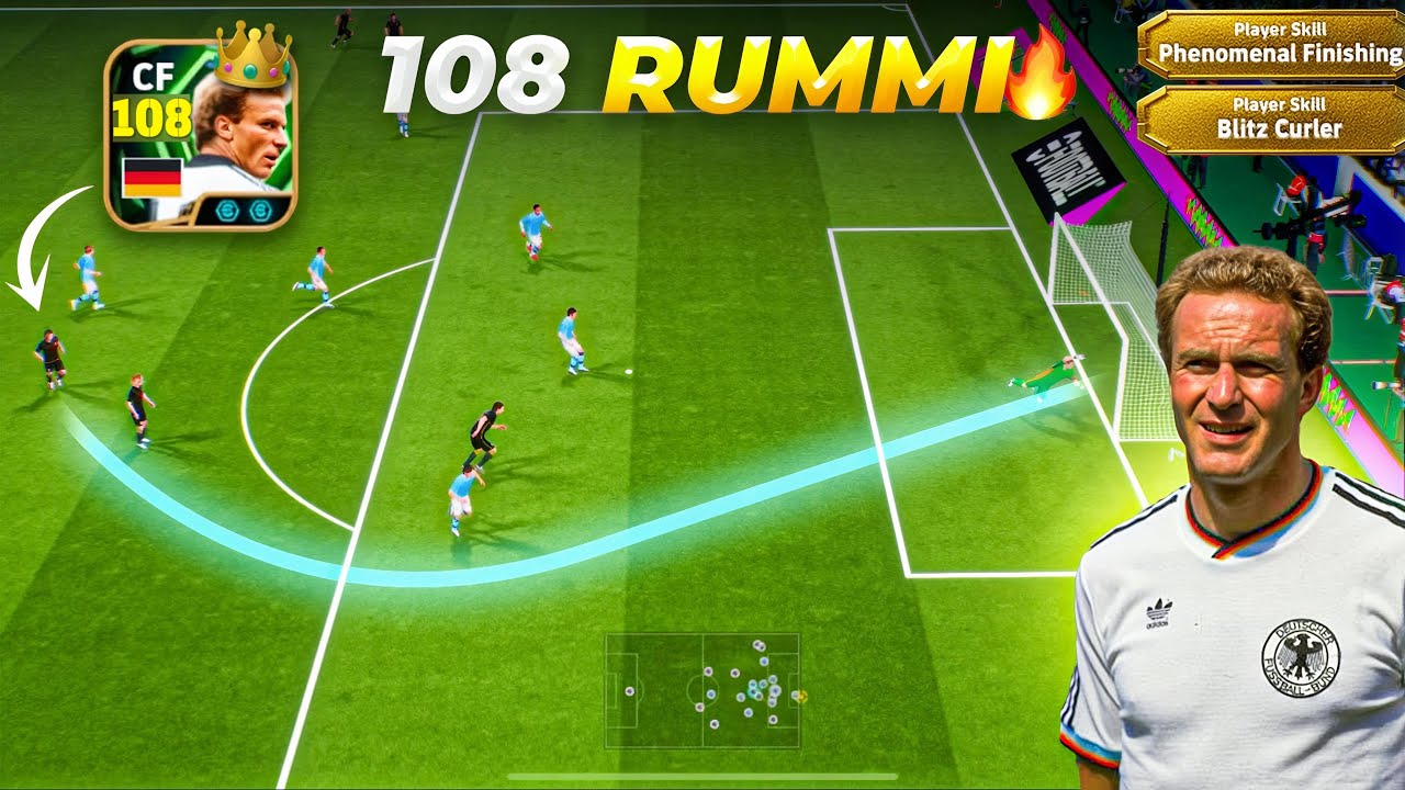 НОВЫЙ ЭПИЧЕСКИЙ РУМЕРИГ 🤯 ОБЗОР 108 БЛИЦ-ИГРЫ 🔥 eFootball 2026